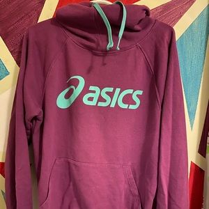 ASICS purple hoodie
